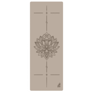 Коврик для йоги Marjari Master PRO Grey Om