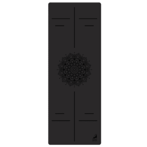 Коврик для йоги Marjari Master PRO Black Mandala