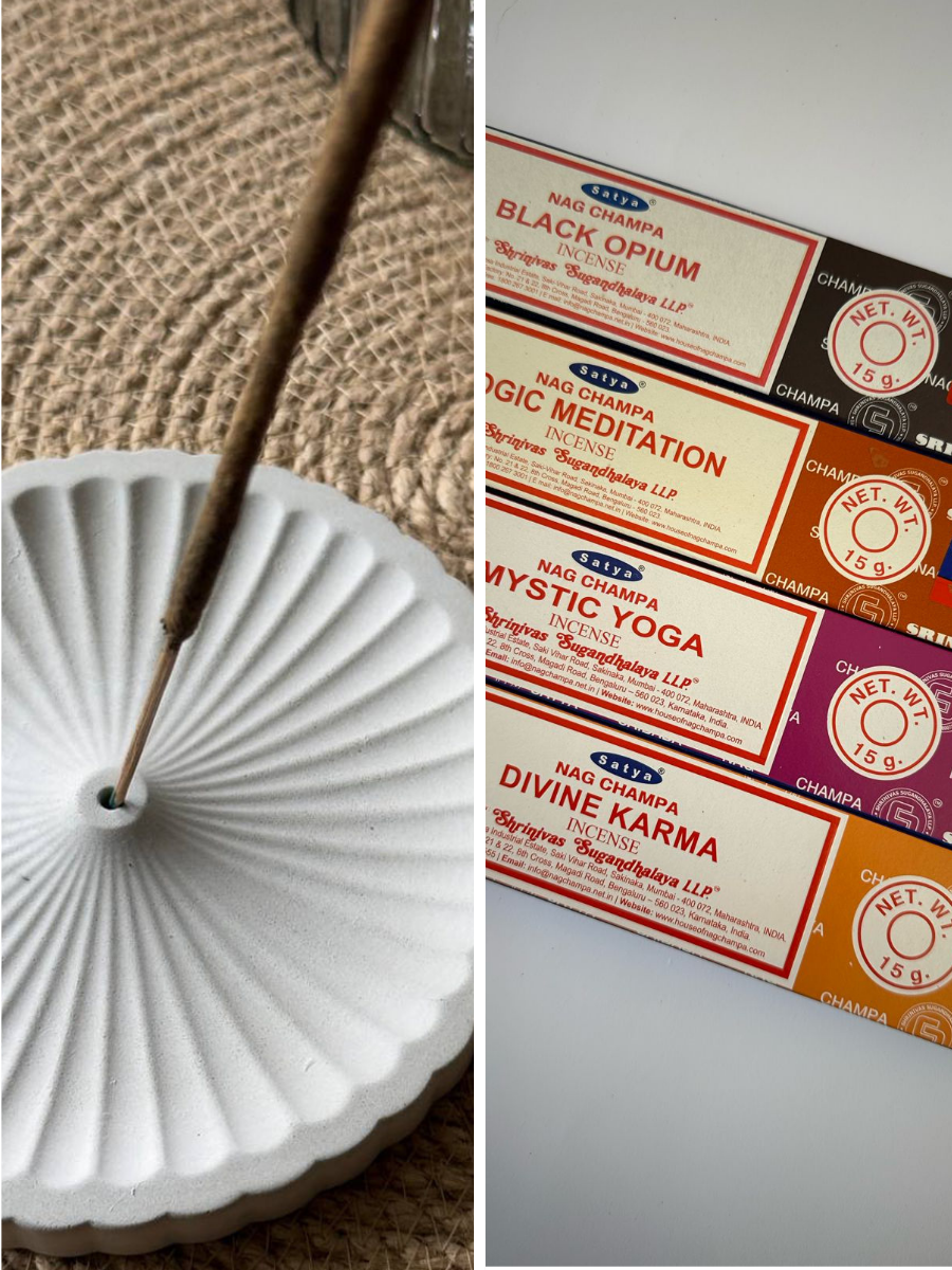 Набір аромапалички 4 уп. з підставкою