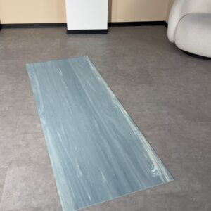 Килимок для йоги каучуковий Marjari Eco Pro Grey 4mm